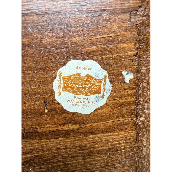 Woodcraftery Wall Mount Spoon Display Rack Holder 2 Tier Rustic Wood 10.5x7 - Picture 5 of 5